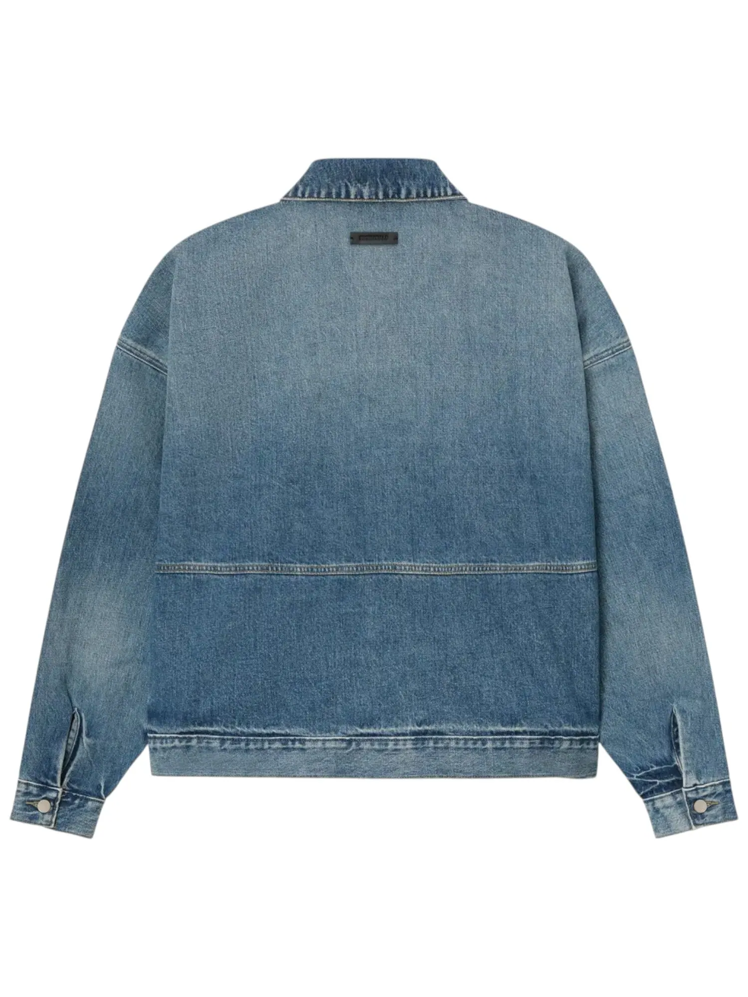 Джинсовая куртка-тракер Fear of God Essentials — изображение 2 из 2, классический синий