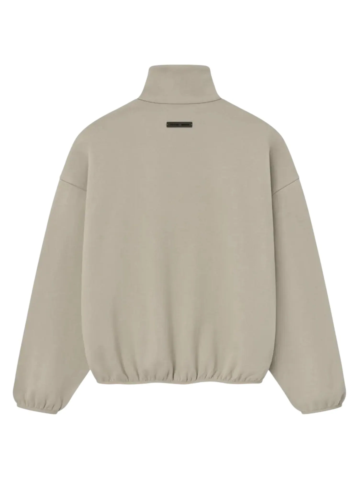 Куртка Fear of God Essentials Modern Fleece Track Jacket With Piping 'Timber Cloud White' — изображение 2 из 2, бежевый