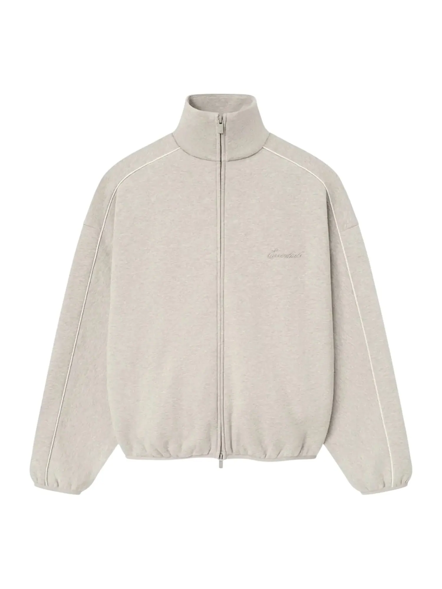 Спортивная флисовая куртка Fear of God Essentials с кантом — изображение 1 из 2, белый