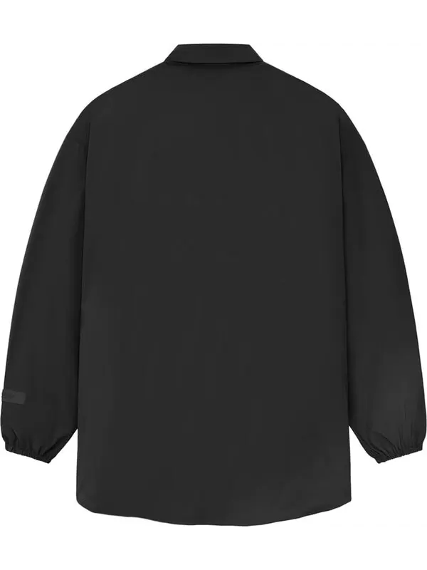 Рубашка ss24 overshirt 'black' Fear Of God Essentials — изображение 2 из 2, черный
