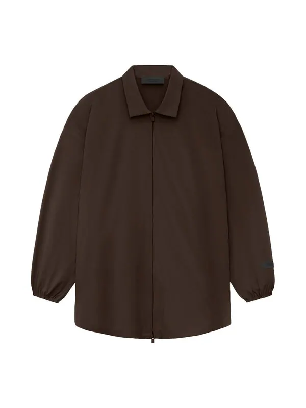 Рубашка ss24 overshirt 'wood' Fear Of God Essentials — изображение 1 из 2, вид древесины