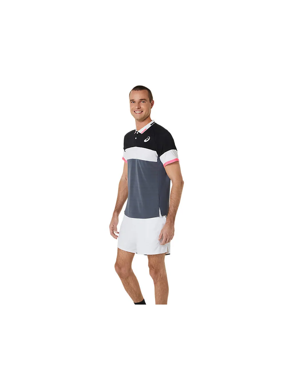 Футболка-поло Asics Match 'Performance Black Carrier Grey' — изображение 2 из 3