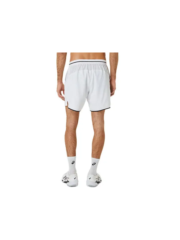 Шорты match 7 inch shorts 'brilliant white' Asics — изображение 2 из 3, белый
