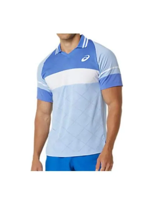 Поло ASICS Match Actibreeze Polo Shirt 'Sapphire' — изображение 1 из 5, синий
