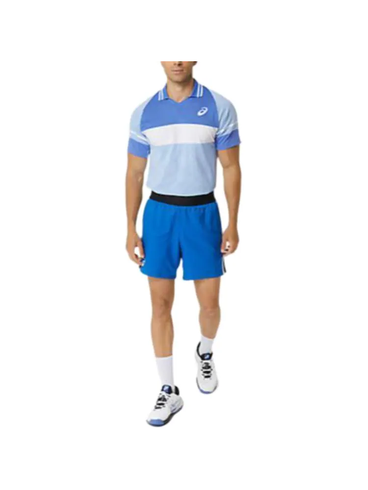 Поло ASICS Match Actibreeze Polo Shirt 'Sapphire' — изображение 5 из 5, синий