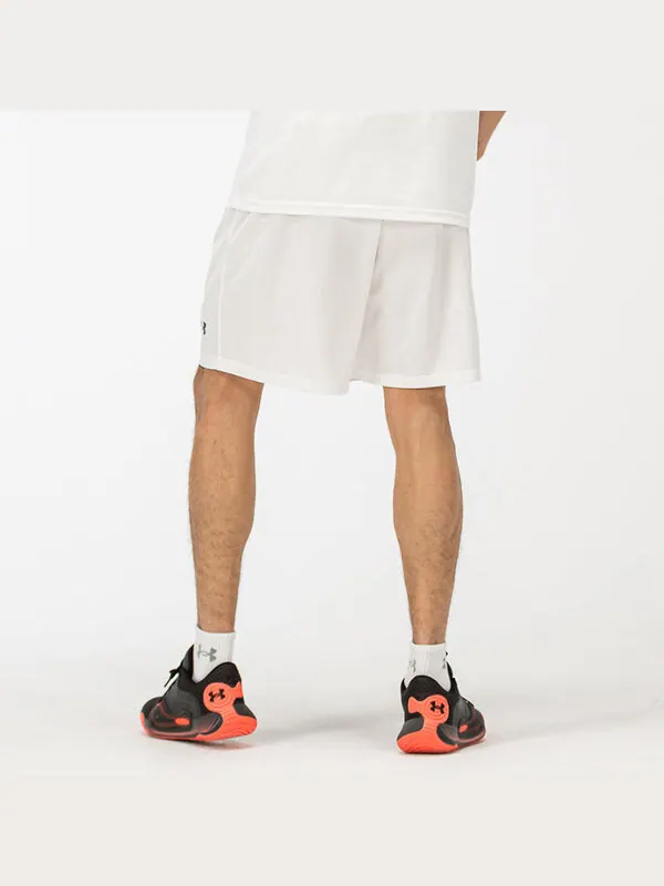 Шорты athletic shorts 'white' Under Armour — изображение 4 из 4, белый