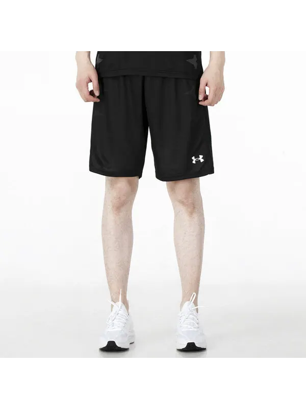 Шорты heatwave hoops short 'black' Under Armour — изображение 2 из 4, черный
