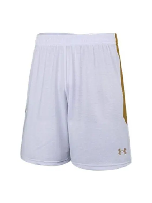 Шорты heatwave hoops short 'white gold' Under Armour — изображение 1 из 2, белый/золотистый