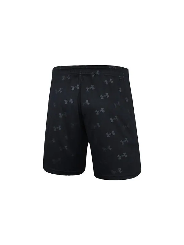Шорты print logo short 'black' Under Armour — изображение 2 из 2, черный