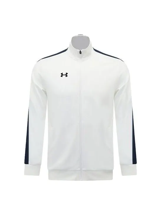 Куртка logo printing contrasting colors knit sports jacket white Under Armour — изображение 1 из 2, белый
