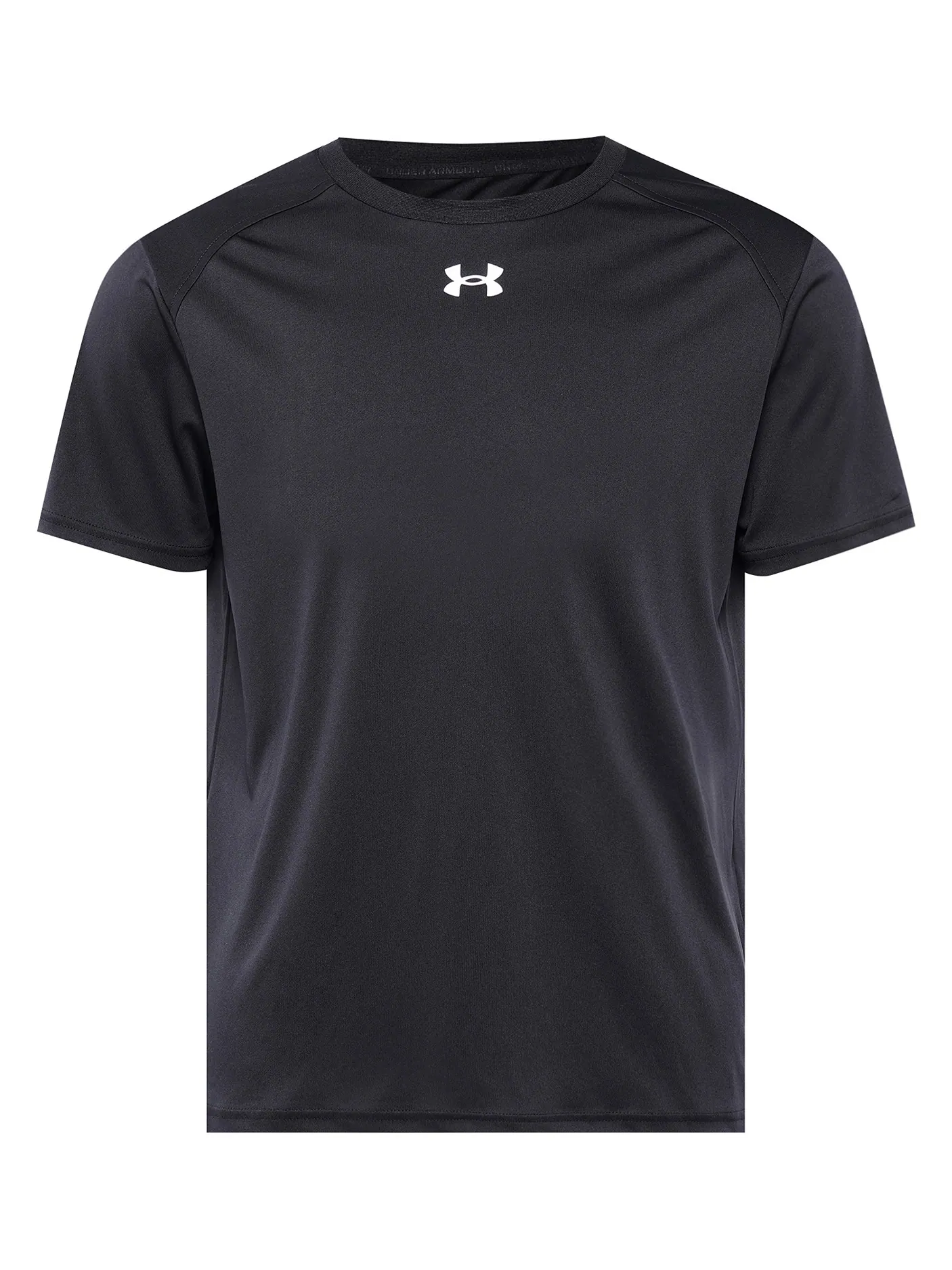 Футболка Under Armour Casual Sport Round Neck Training Short Sleeves — изображение 1 из 9, черный