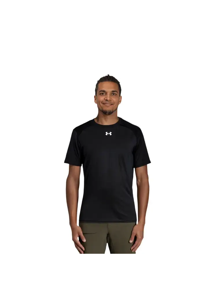 Футболка Under Armour Casual Sport Round Neck Training Short Sleeves — изображение 5 из 9, черный