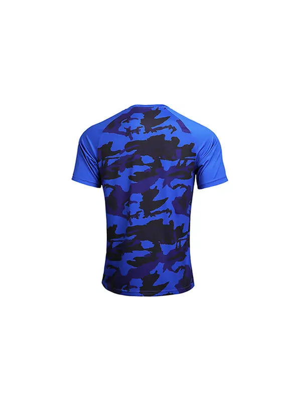 Футболка locker tee 'blue camo' Under Armour — изображение 2 из 4, синий