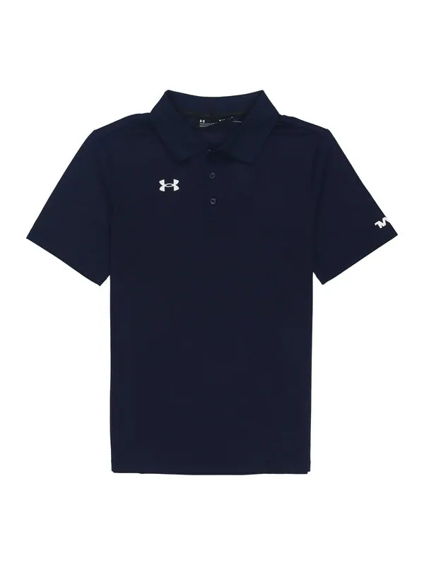 Футболка men's casual sports lapel training breathable short sleeve polo shirt blue Under Armour — изображение 1 из 4, синий
