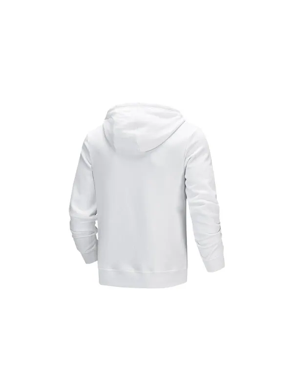 Толстовка hustle fleece hoodie 'white' Under Armour — изображение 2 из 2, белый