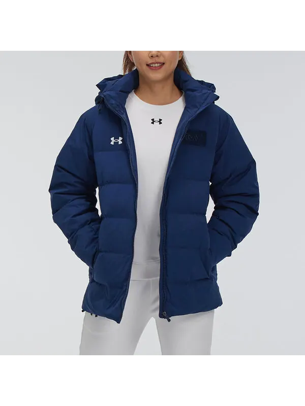 Куртка training sports down jacket 'blue' Under Armour — изображение 4 из 4, синий