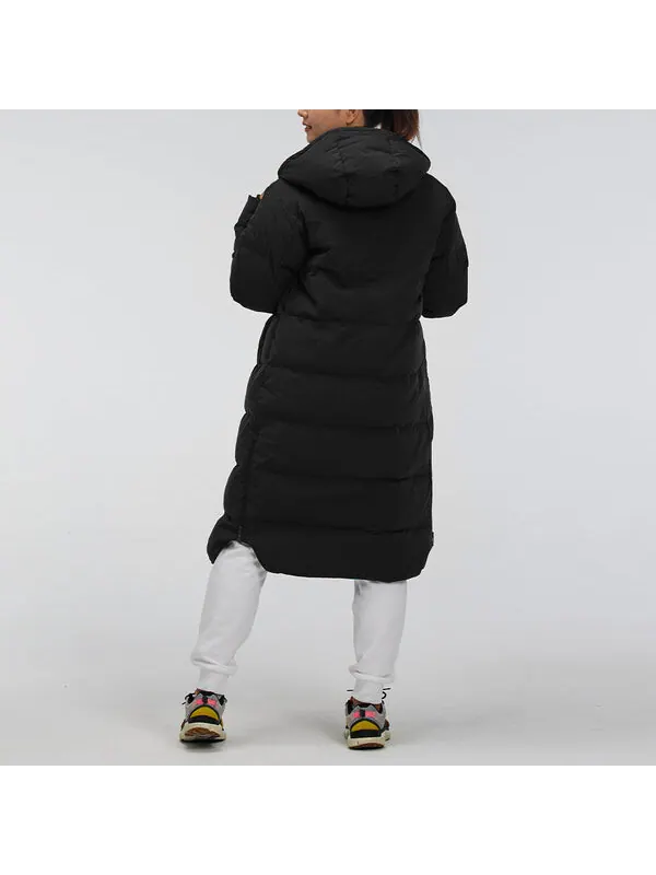Куртка long puffer jacket 'black' Under Armour — изображение 4 из 4, черный