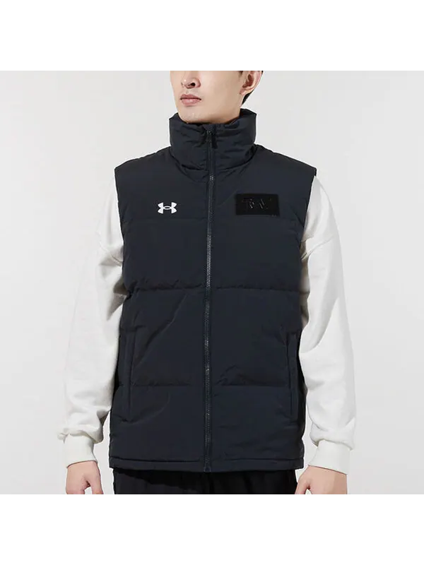 Жилет down 2.0 vest 'black' Under Armour — изображение 2 из 3, черный