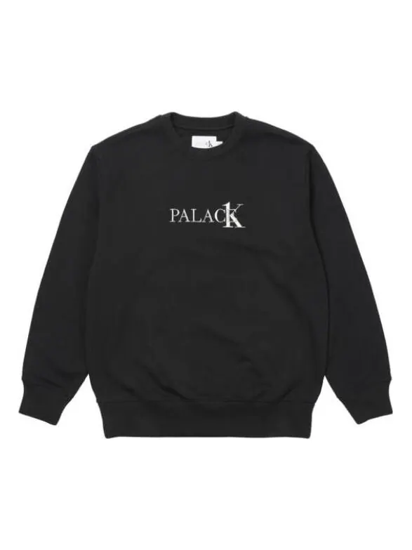 Свитер x calvin klein sweater 'black' Palace — изображение 1 из 4, черный