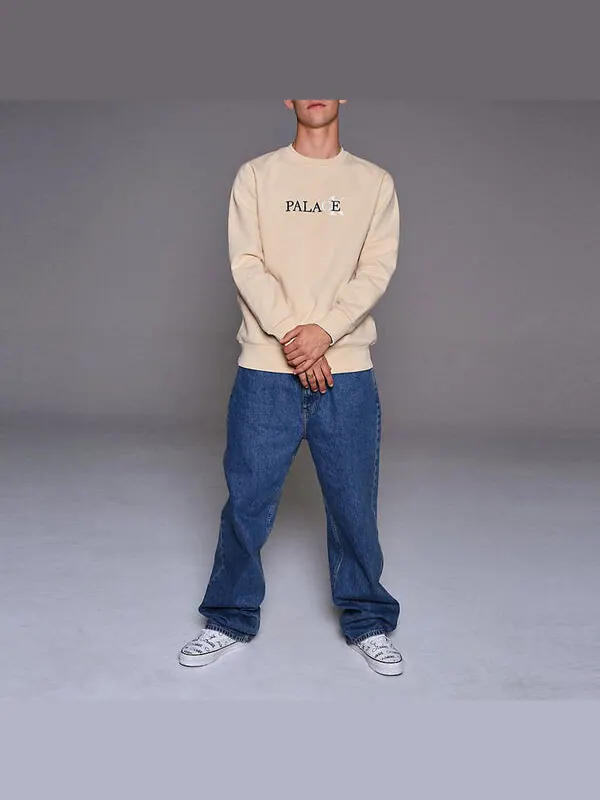 Свитер x calvin klein sweater 'beige' Palace — изображение 2 из 4, бежевый