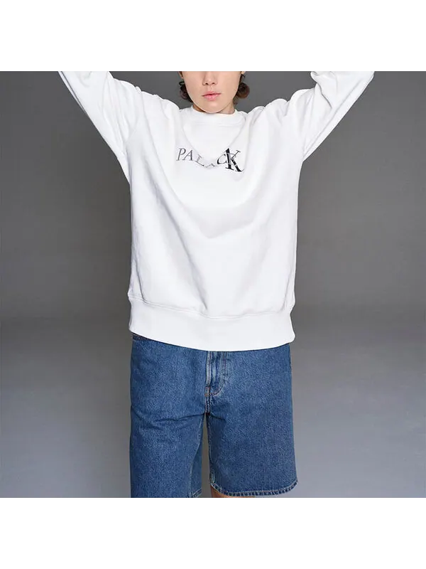 Свитер x calvin klein sweater 'white' Palace — изображение 3 из 4, белый