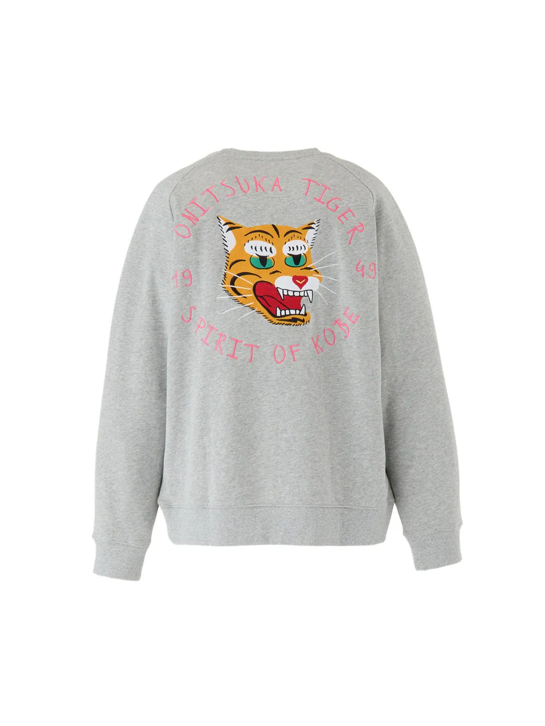 Толстовка Onitsuka Tiger Graphic Sweatshirt — изображение 2 из 2, серый