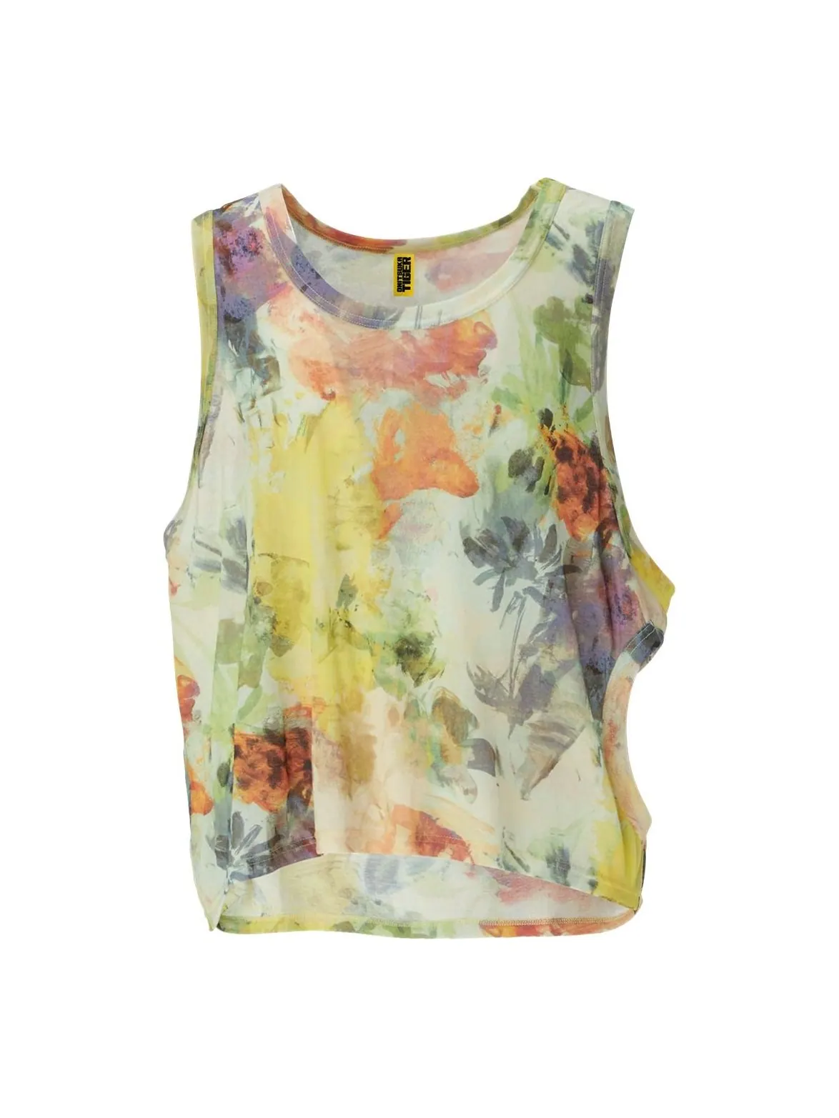 Топ Onitsuka Tiger Printed 2 Way Tank 'Multi-Color' — изображение 1 из 2, мульти