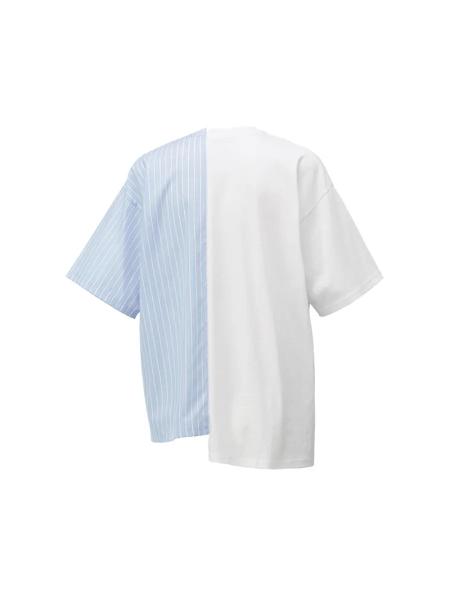 Футболка Onitsuka Tiger Graphic T-shirt 'White Blue' — изображение 2 из 2, белый