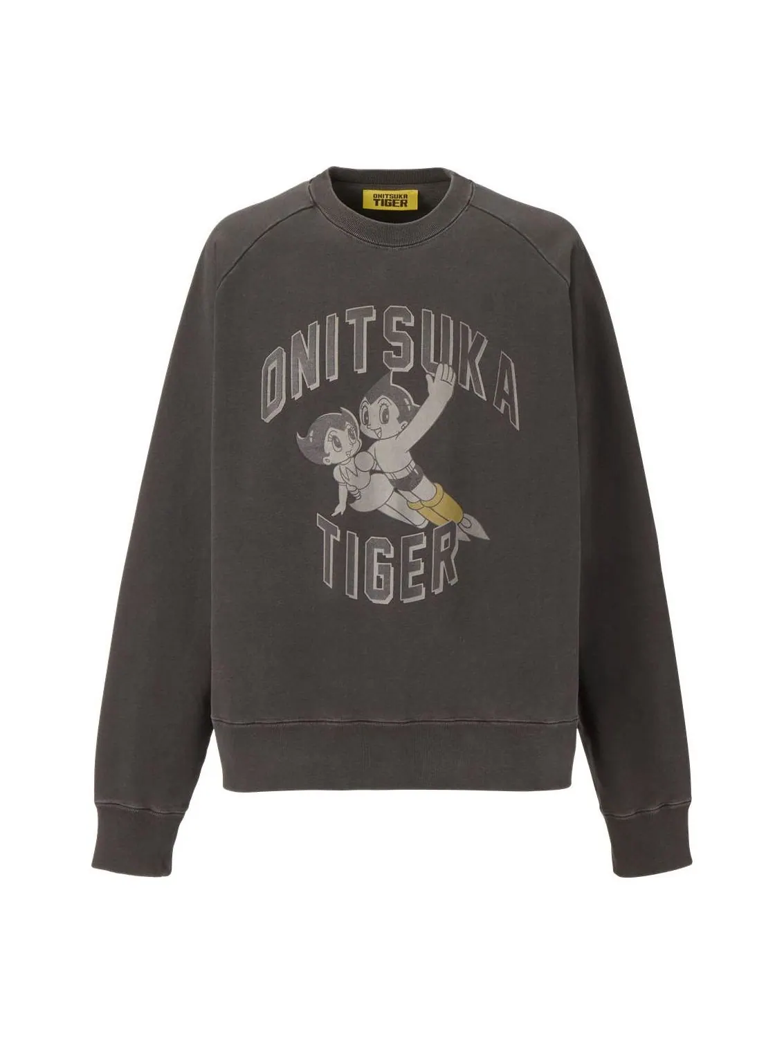 Футболка с длинными рукавами Onitsuka Tiger x Astro Boy с принтом, темно-серый цвет — изображение 1 из 2