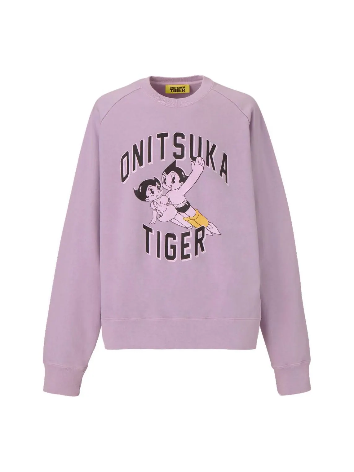 Футболка с длинными рукавами Onitsuka Tiger x Astro Boy с принтом — изображение 1 из 2, фиолетовый