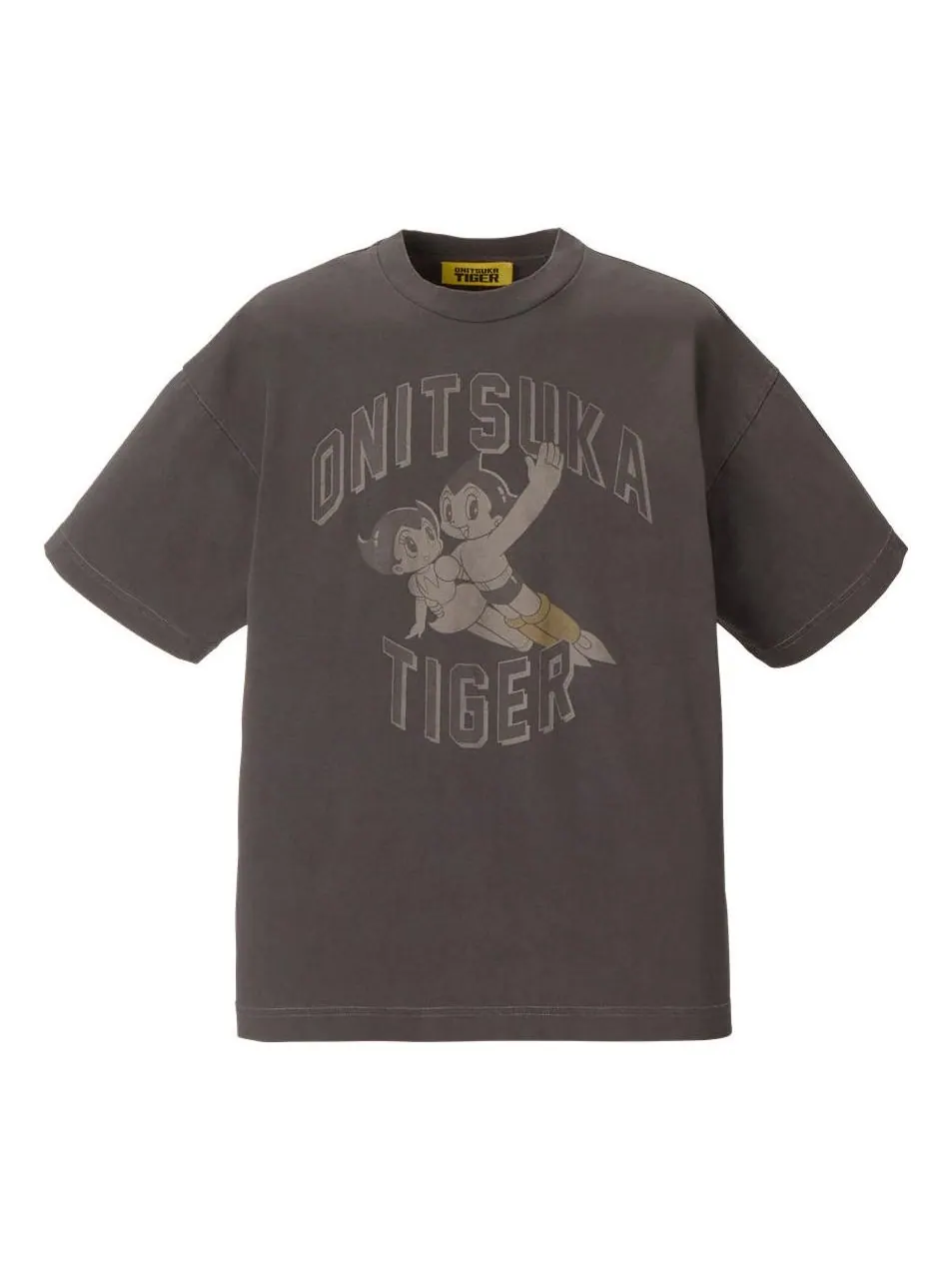 Футболка Onitsuka Tiger x Astro Boy с принтом, свободного кроя — изображение 1 из 2, черный