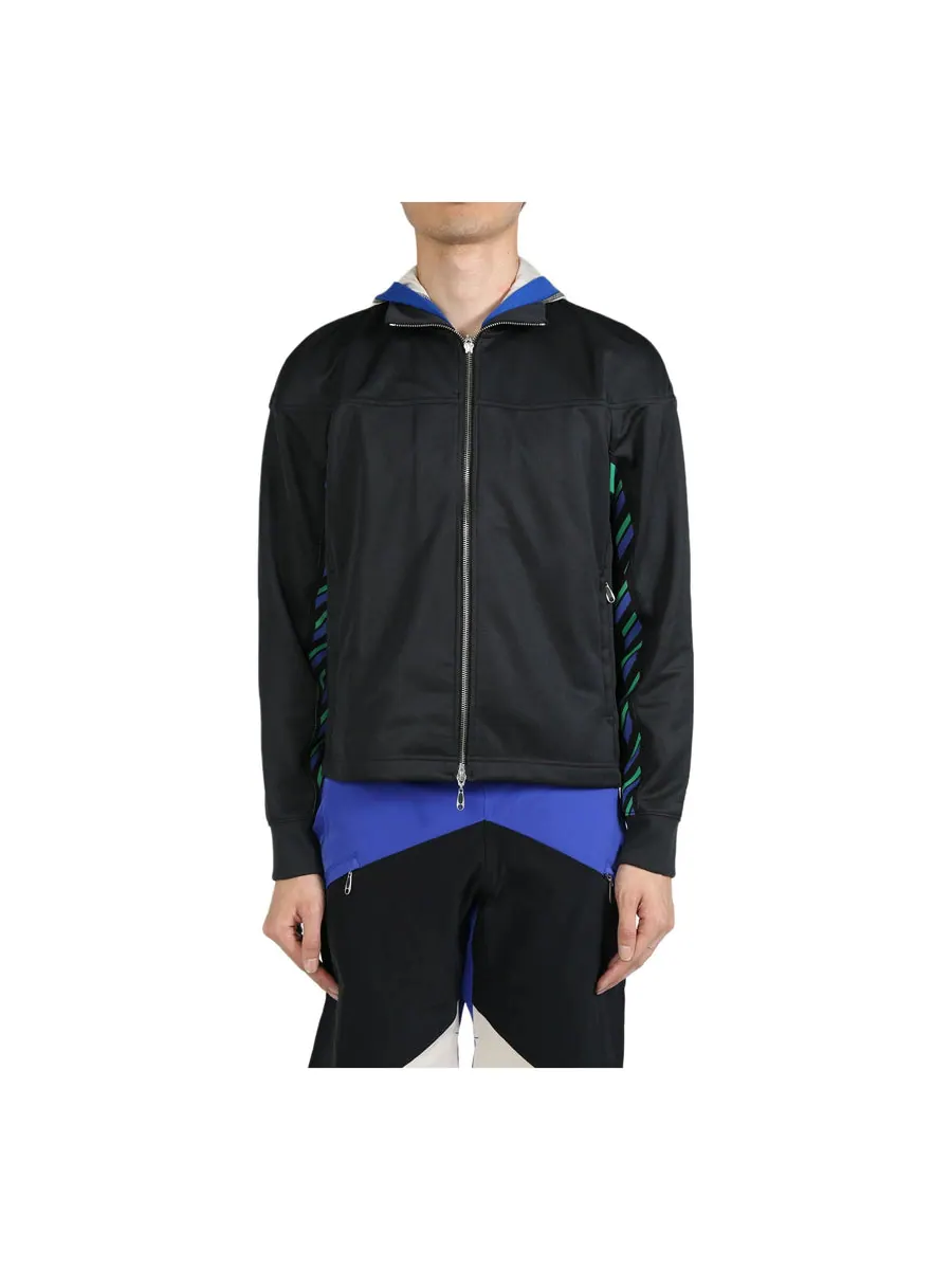 Куртка ASICS x Kiko Kostadinov Novalis Track Jacket 'Black Blue' — изображение 1 из 4, черный