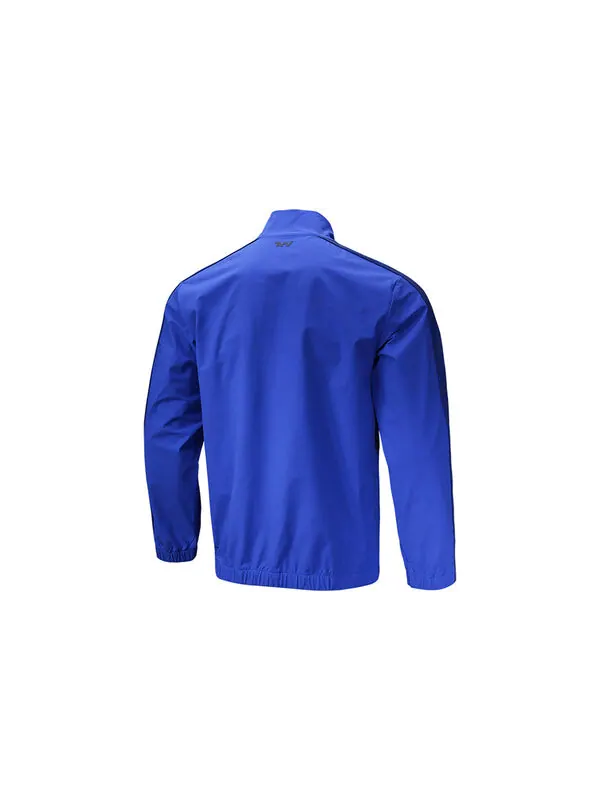 Куртка sportstyle woven full zip jacket 'blue' Under Armour — изображение 2 из 4, синий