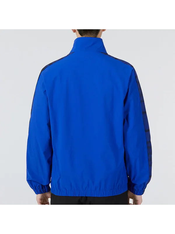 Куртка sportstyle woven full zip jacket 'blue' Under Armour — изображение 4 из 4, синий