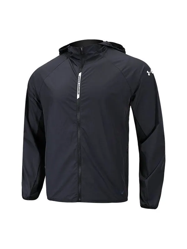 Куртка sports casual jacket 'black' Under Armour — изображение 1 из 2, черный