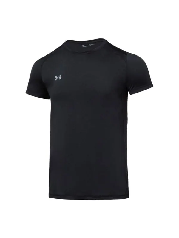 Футболка streaker short sleeve shirt 'black' Under Armour — изображение 1 из 4, черный