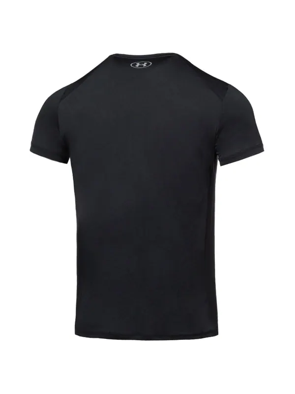 Футболка streaker short sleeve shirt 'black' Under Armour — изображение 2 из 4, черный