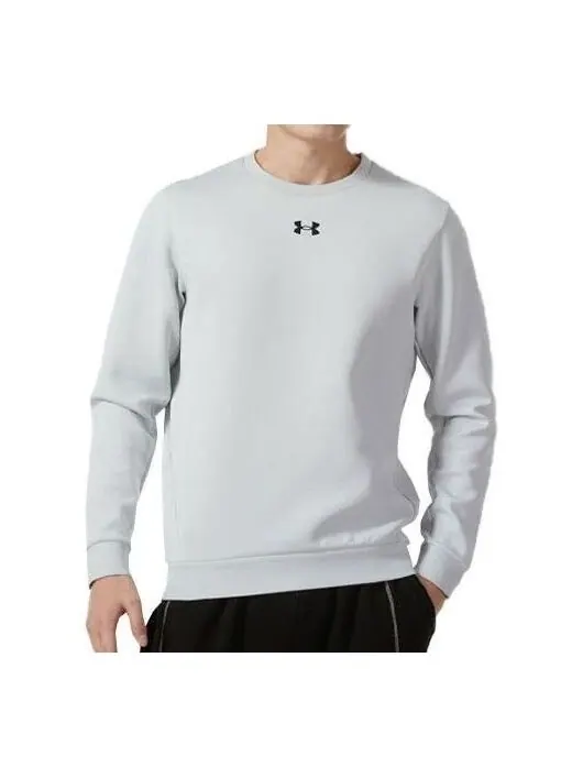 Толстовка logo sweatshirt 'white' Under Armour — изображение 1 из 3, белый