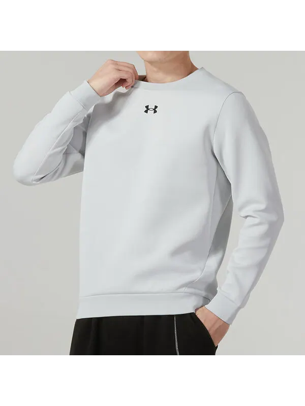 Толстовка logo sweatshirt 'white' Under Armour — изображение 2 из 3, белый