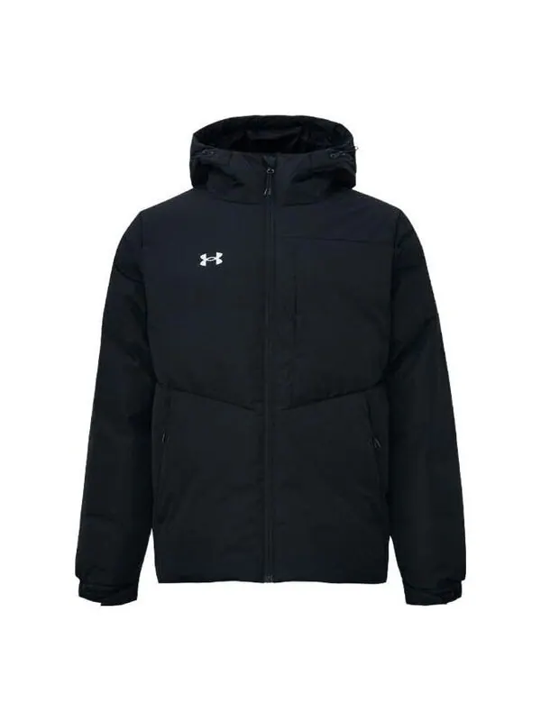 Куртка winter down jacket 'black' Under Armour — изображение 1 из 1, черный