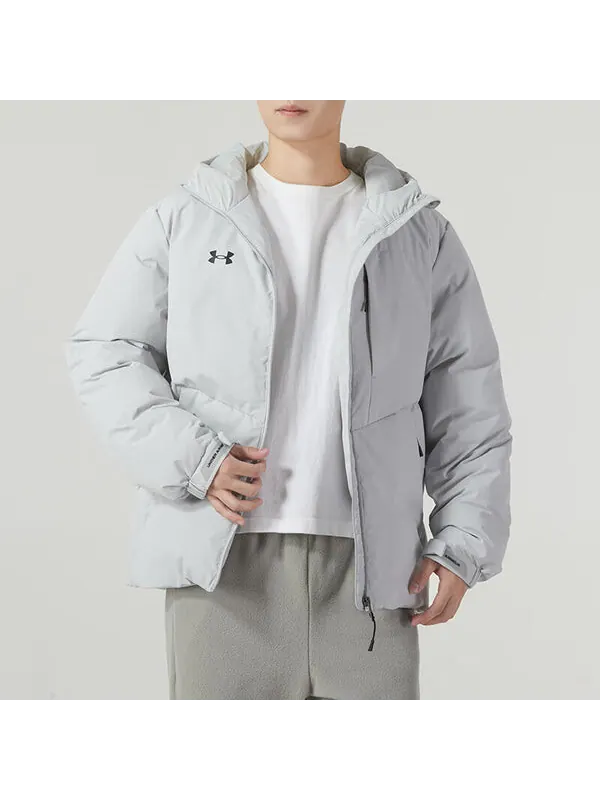 Куртка winter down jacket 'grey' Under Armour — изображение 3 из 4, серый
