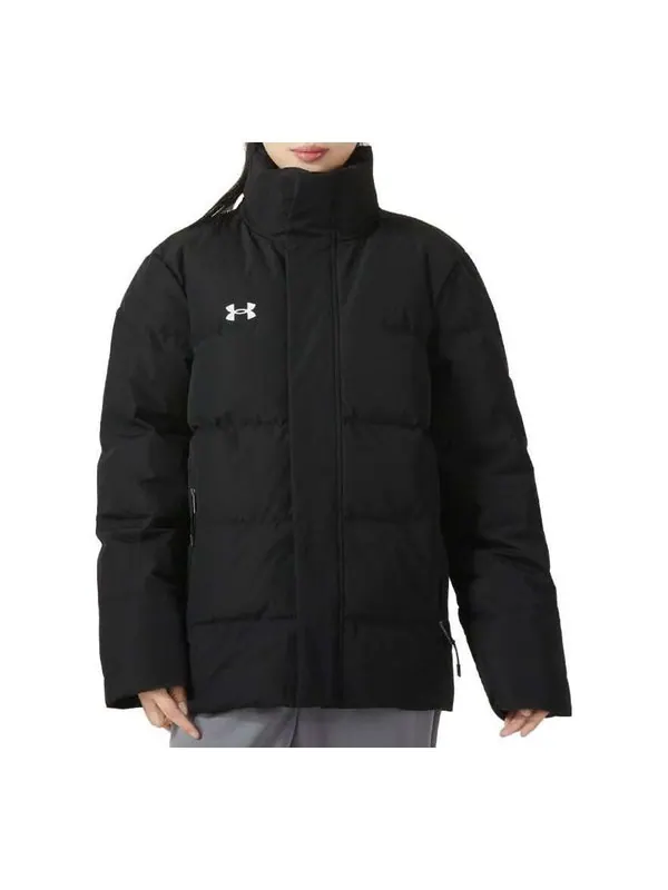 Куртка down jacket 'black' Under Armour — изображение 1 из 4, черный