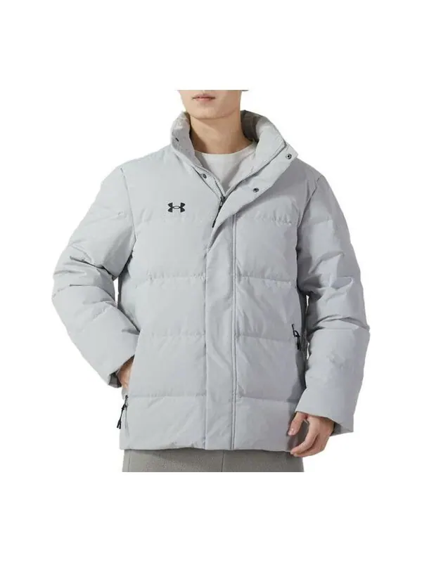 Куртка insulated jacket 'light grey' Under Armour — изображение 1 из 4, серый