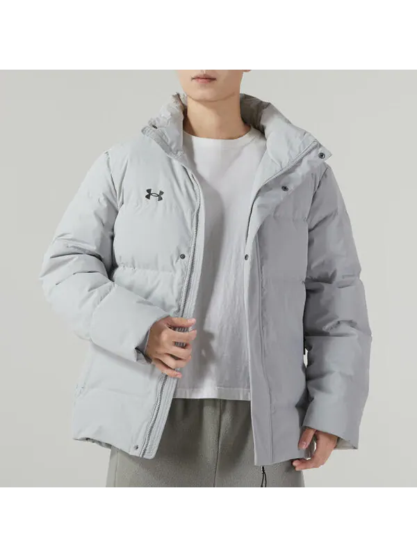Куртка insulated jacket 'light grey' Under Armour — изображение 4 из 4, серый