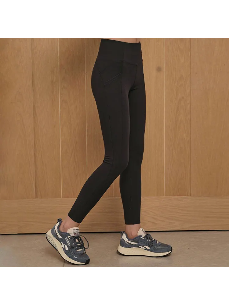 Леггинсы (WMNS) Reebok Training Legging 'Black' — изображение 5 из 5, черный
