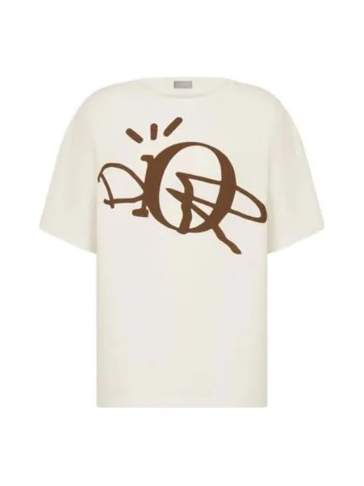 Футболка DIOR x Travis Scott Cactus Jack Oversized T-Shirt 'White'