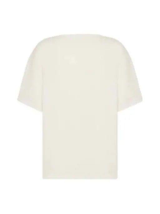 Футболка DIOR x Travis Scott Cactus Jack Oversized T-Shirt 'White' — изображение 2 из 2, белый