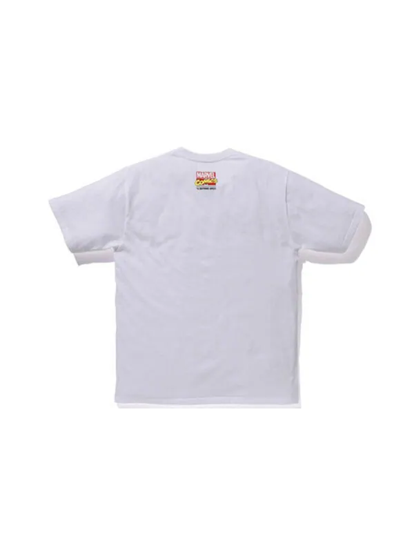 Футболка x marvel milo the hulk t-shirt 'white' A Bathing Ape — изображение 2 из 2, белый
