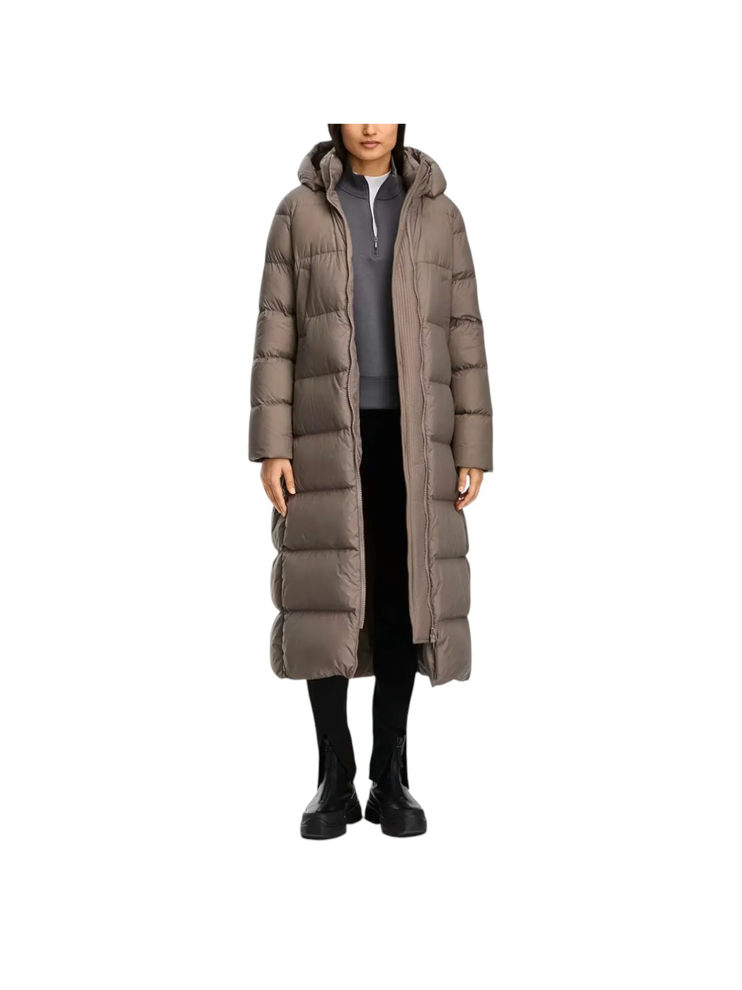 (WMNS) Пуховик Canada Goose Mystique, тональная этикетка — изображение 2 из 5, серый