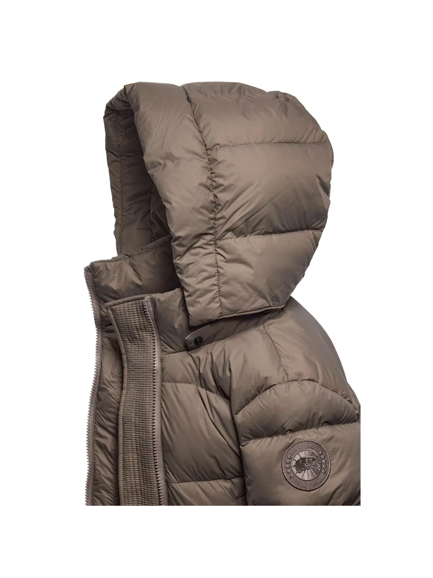 (WMNS) Пуховик Canada Goose Mystique, тональная этикетка — изображение 5 из 5, серый